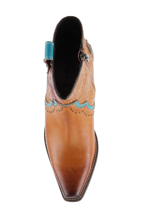 L'artiste By Spring Step Rebamac Western Boot In Camel