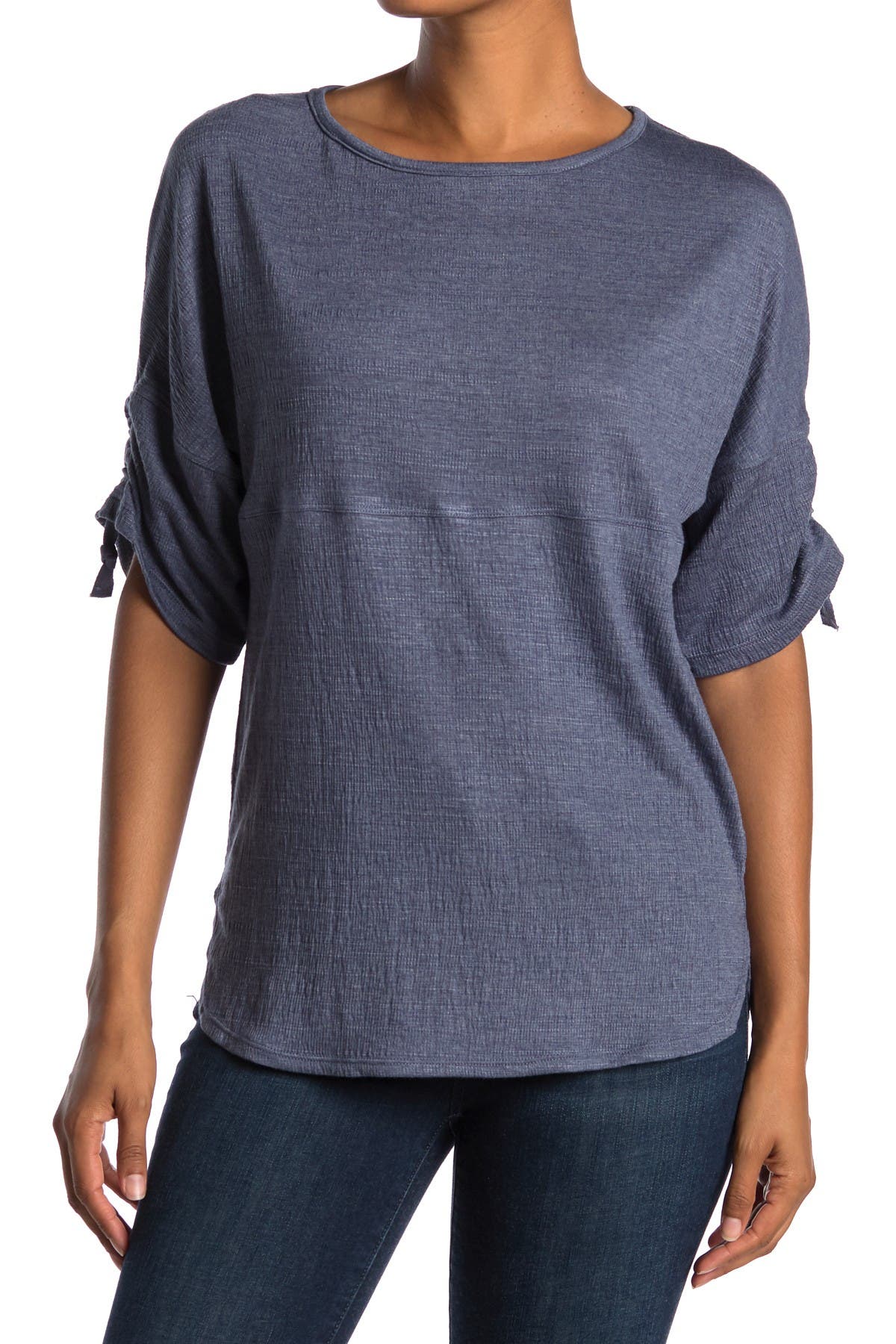 ruched t shirt