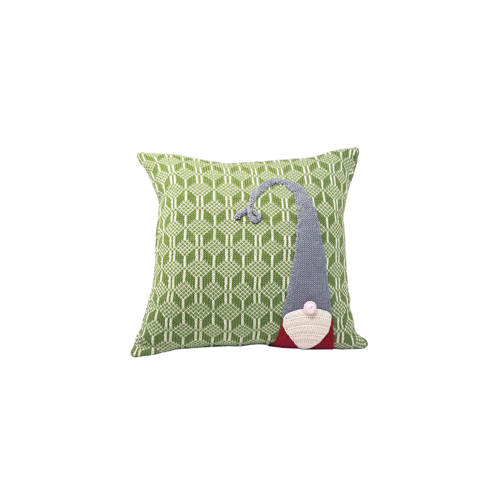 Melange Collection 12" Gnome Pillow In Green
