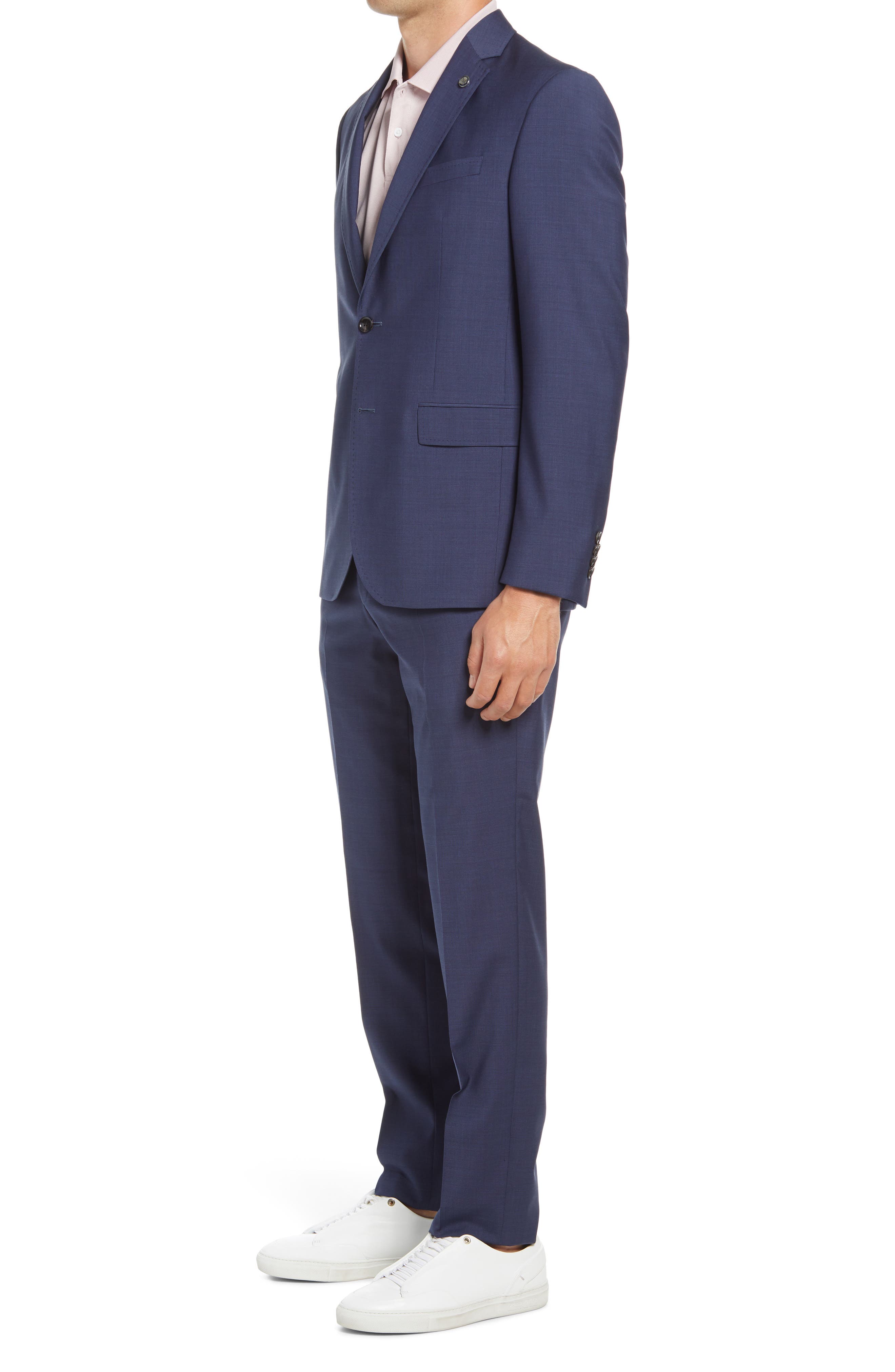 ted baker london jay trim fit solid wool suit