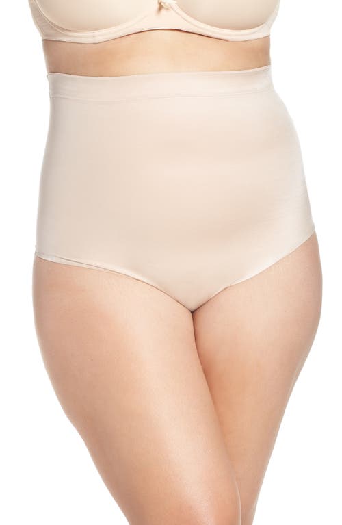 SPANX Suit Your Fancy High Waist Thong Champagne Beige at Nordstrom,