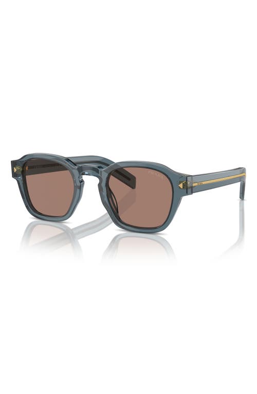 Shop Prada 53mm Phantos Sunglasses In Grey