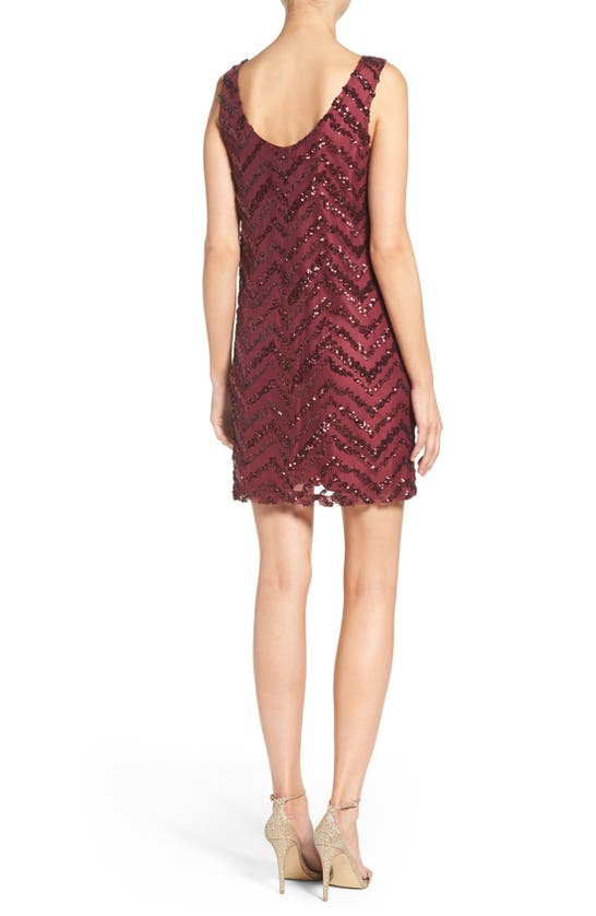 BB DAKOTA BY STEVE MADDEN BB DAKOTA BY STEVE MADDEN BB DAKOTA MAYFAIR SEQUIN SHIFT DRESS 