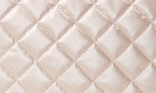 Mz Wallace Large Metro Shoulder Bag In Pale Rose Gold Metallic