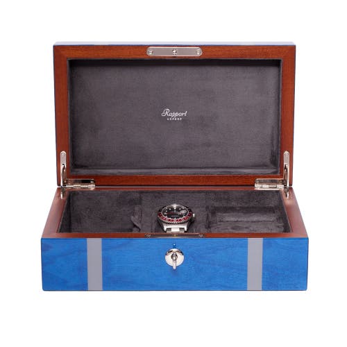 Shop Rapport London Carnaby Watch And Accessory Box In Blue