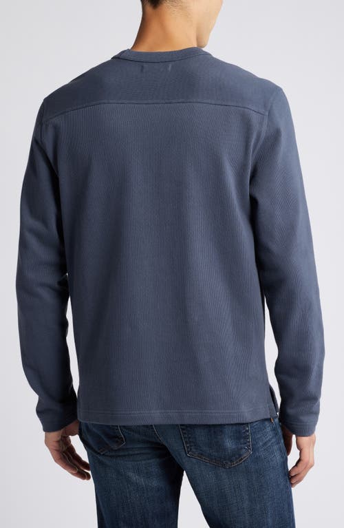 Shop Treasure & Bond Heavyweight Crewneck Sweatshirt In Navy India Ink