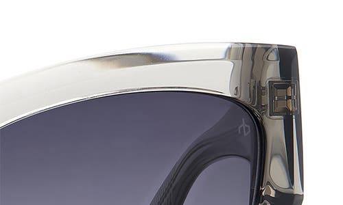 Rag & Bone 56mm Cat Eye Sunglasses In Grey