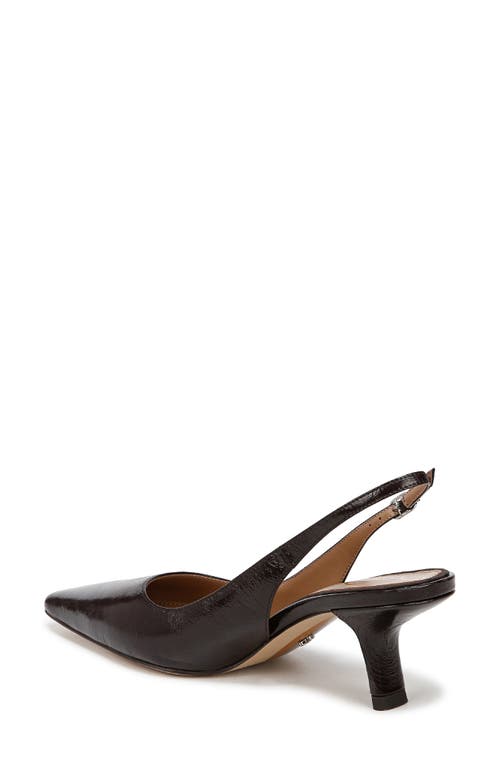 Shop Sam Edelman Bianka Slingback Pump In Eggplant