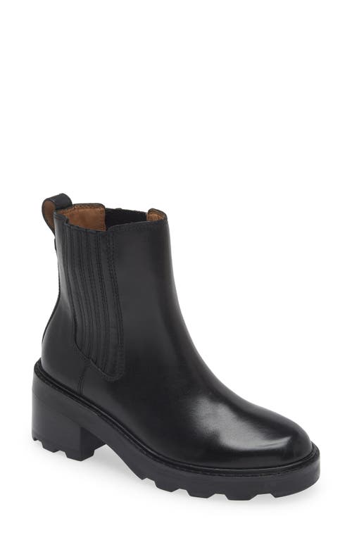 Madewell The Gwenda Platform Ankle Boot True Black at Nordstrom,