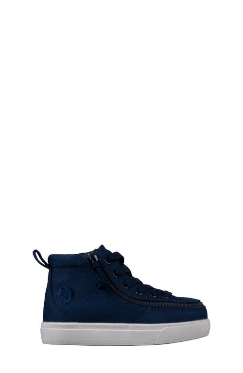 Shop Billy Footwear Kids' Classic D|r High Top Sneaker In Navy