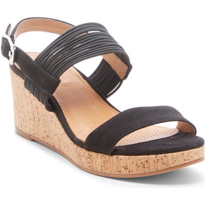 Cc Corso Como Fantazie Wedge Sandal, Black