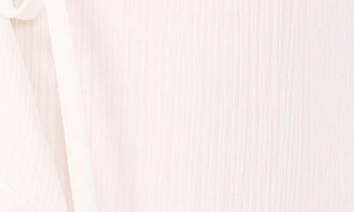 Vince Camuto Ruffle Detail Textured Top In New Ivory