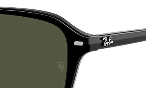 Ray Ban Ray-ban 56mm Square Sunglasses In Black