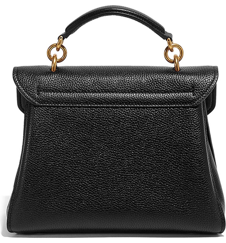 Salvatore Ferragamo Margot Leather Top Handle Bag