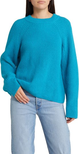 Rita Shaker Stitch Cotton & Wool Sweater