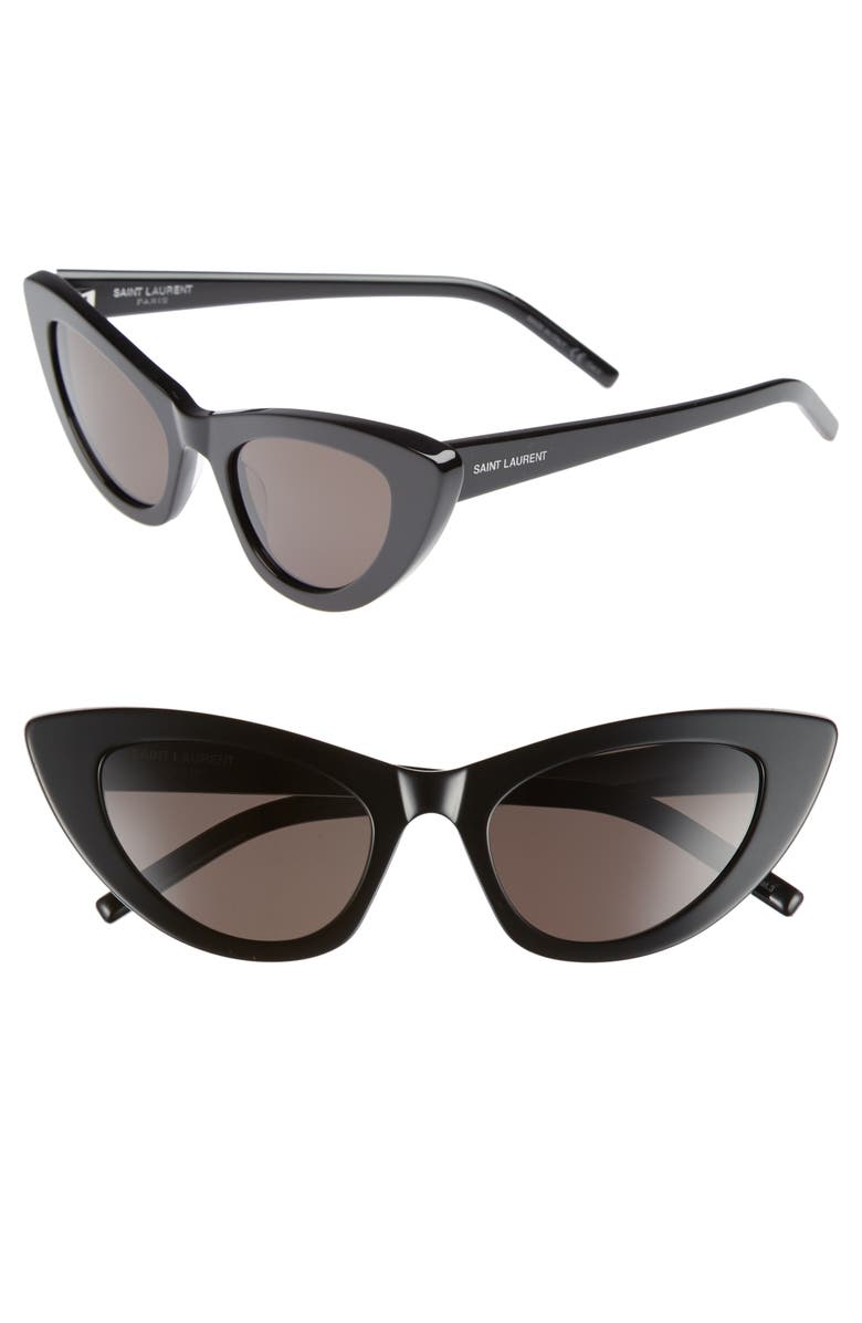 Saint Laurent Lily 52mm Cat Eye Sunglasses Nordstrom