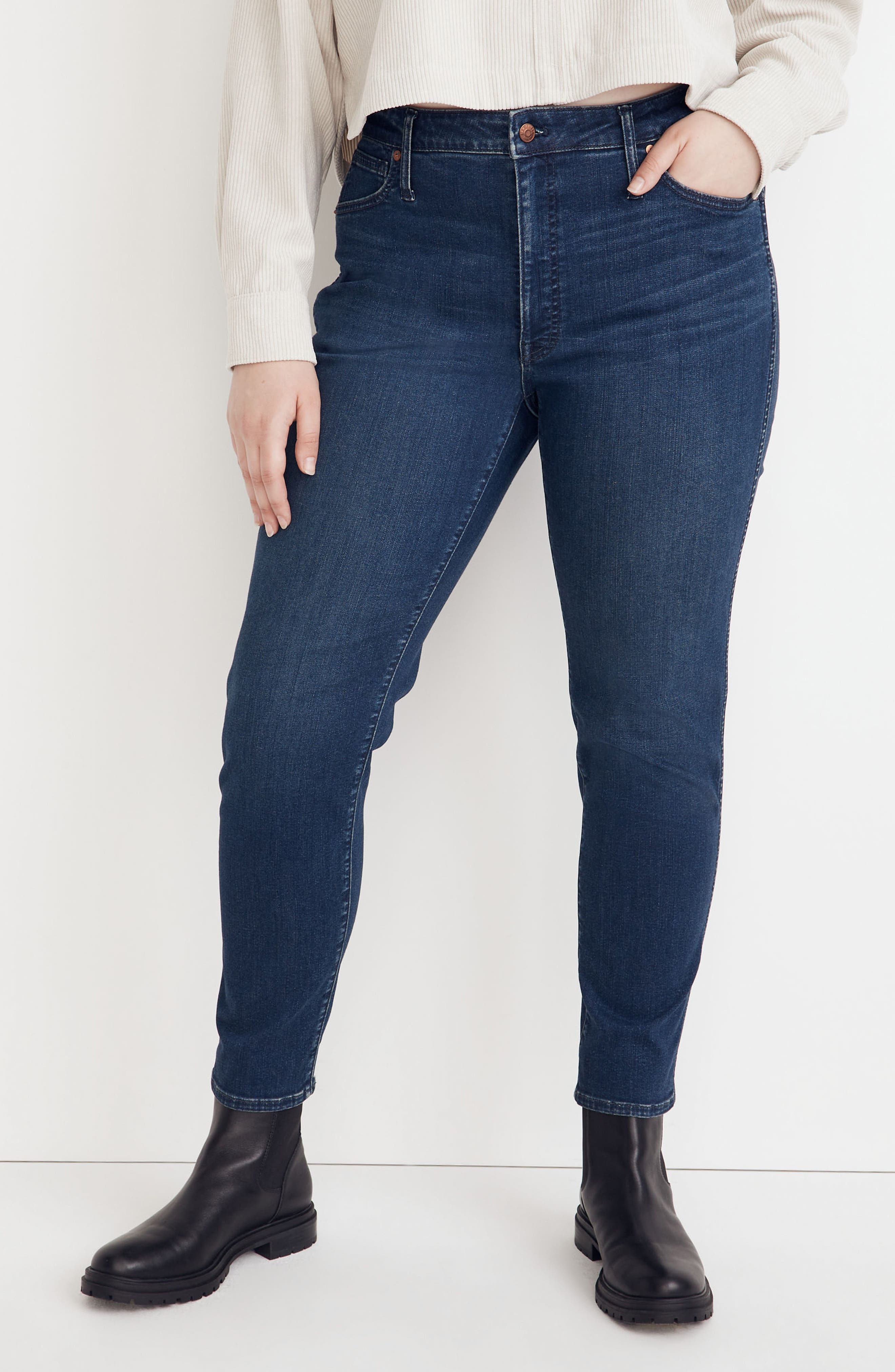 Madewell Mid Rise Stovepipe Jeans Nordstrom