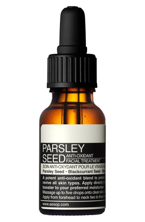 Aesop Parsley Seed Anti-Oxidant Facial Treatment in None at Nordstrom