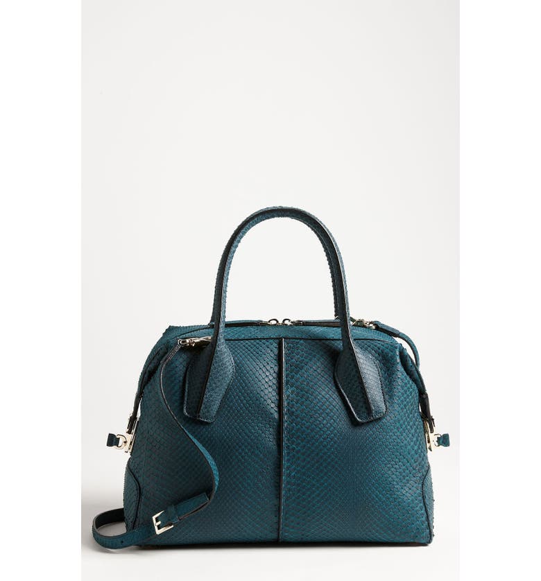 Tod's 'D-Styling - Small' Genuine Python Shopper | Nordstrom