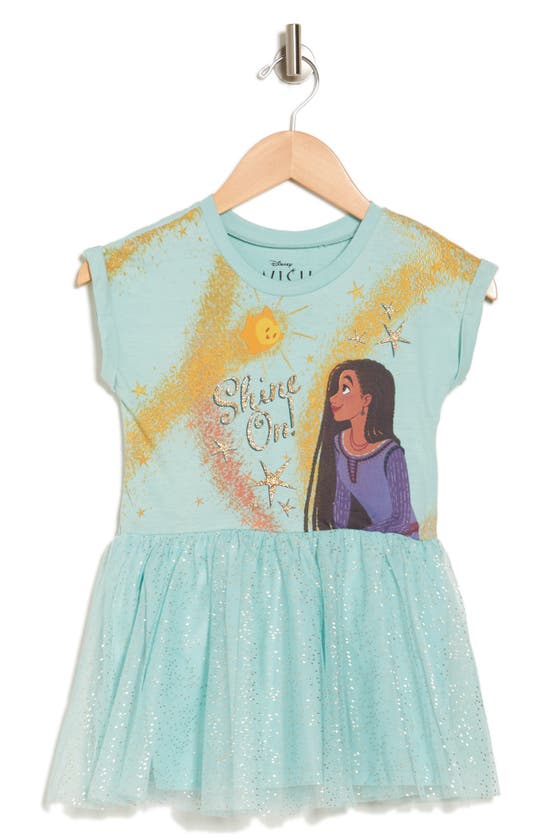 Shop Dreamwave X Disney® Kids' Wish Dress In Blue