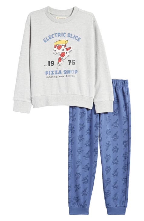 Kids' Graphic Sweatshirt & Sweatpants Set (Toddler, Little Kid & Big Kid)