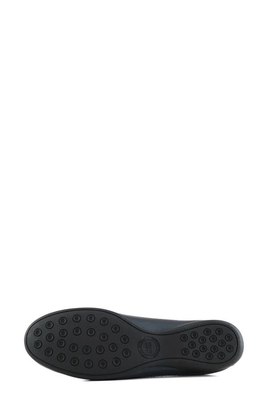 Marc Joseph New York Lake Road Loafer In Navy Grainy