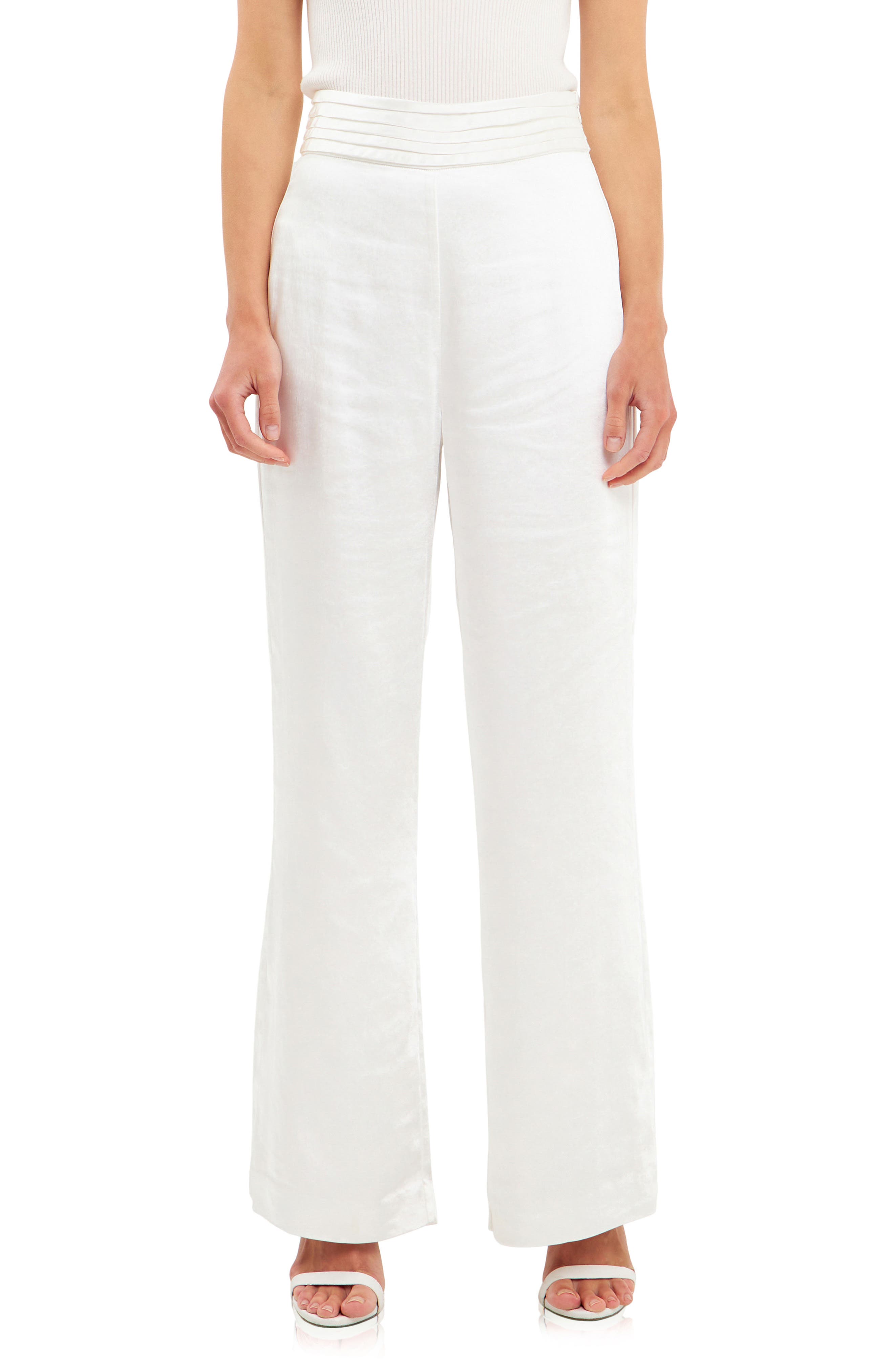 Women's Satin High-Waisted Pants \u0026 Leggings
