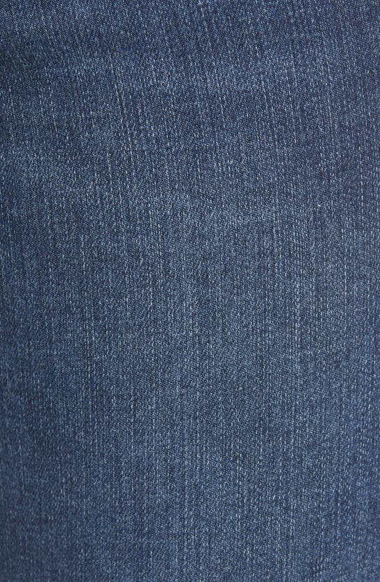 Spanx Distressed High Waist Ankle Denim Leggings In Medium Wash