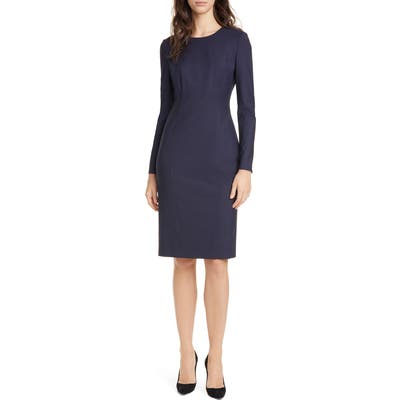 Boss Damola Long Sleeve Business Dress