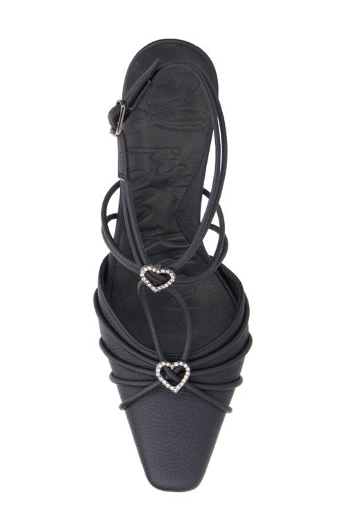 Olivia Miller Celestial Pointed Toe Pump In Black