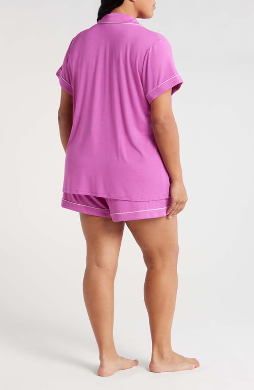 Shop Nordstrom Moonlight Eco Short Pajamas In Purple Orchid