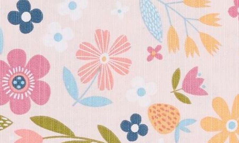 Shop Envogue Spring Floral Cotton Tablecloth In Blush