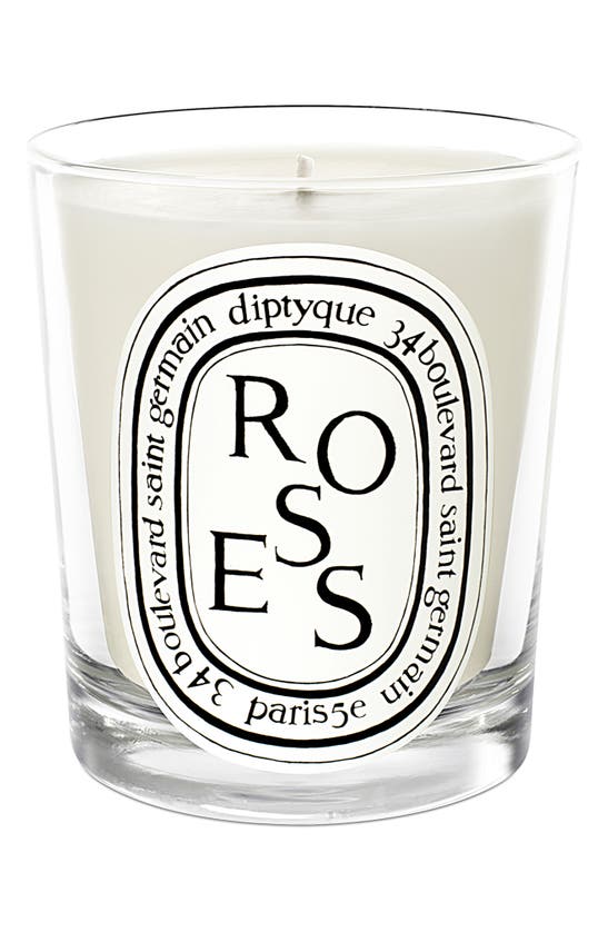 DIPTYQUE ROSES SCENTED CANDLE, 2.4 OZ