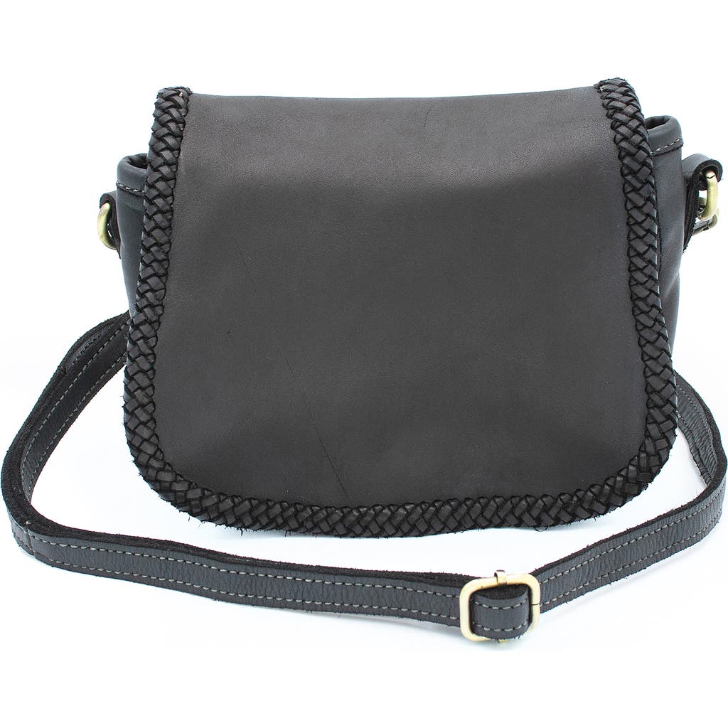Bolsa Nova Naples Saddle Bag In Black