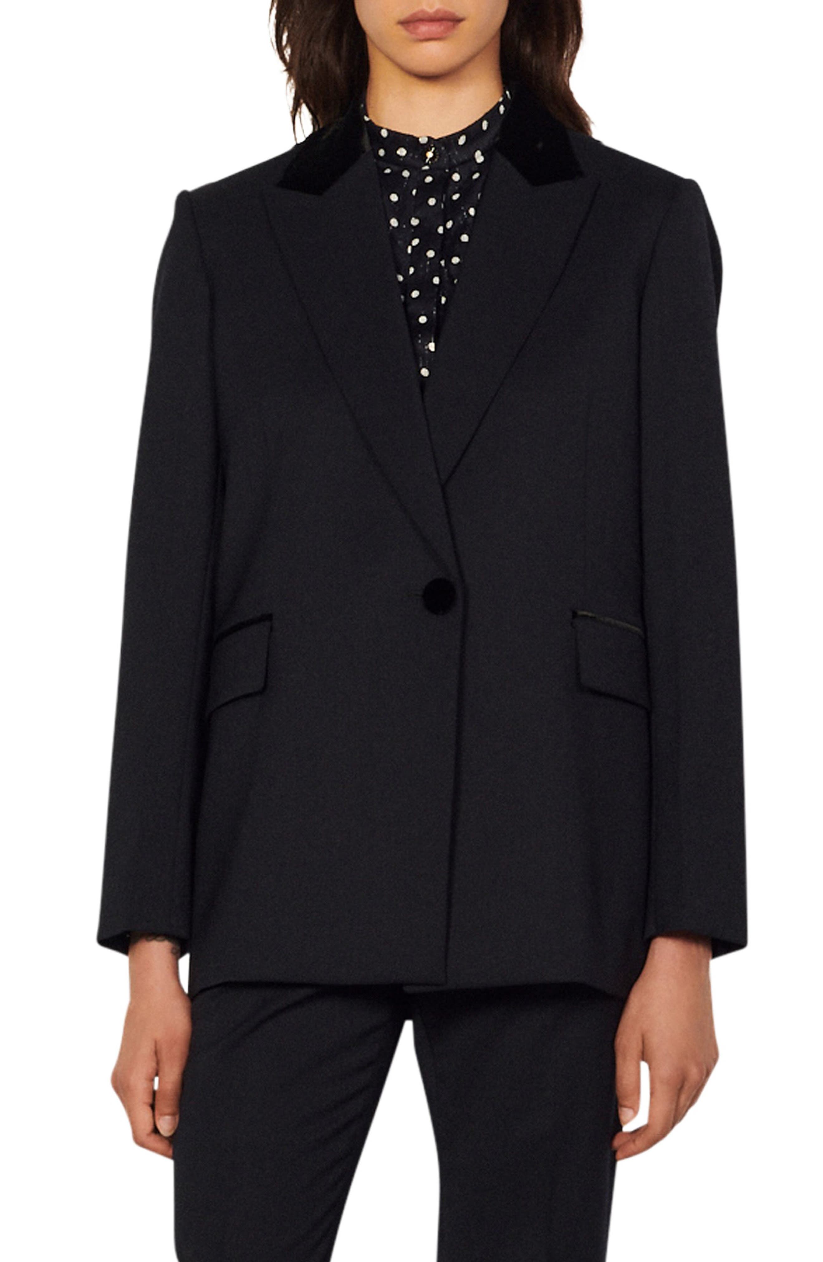 long tailored blazer