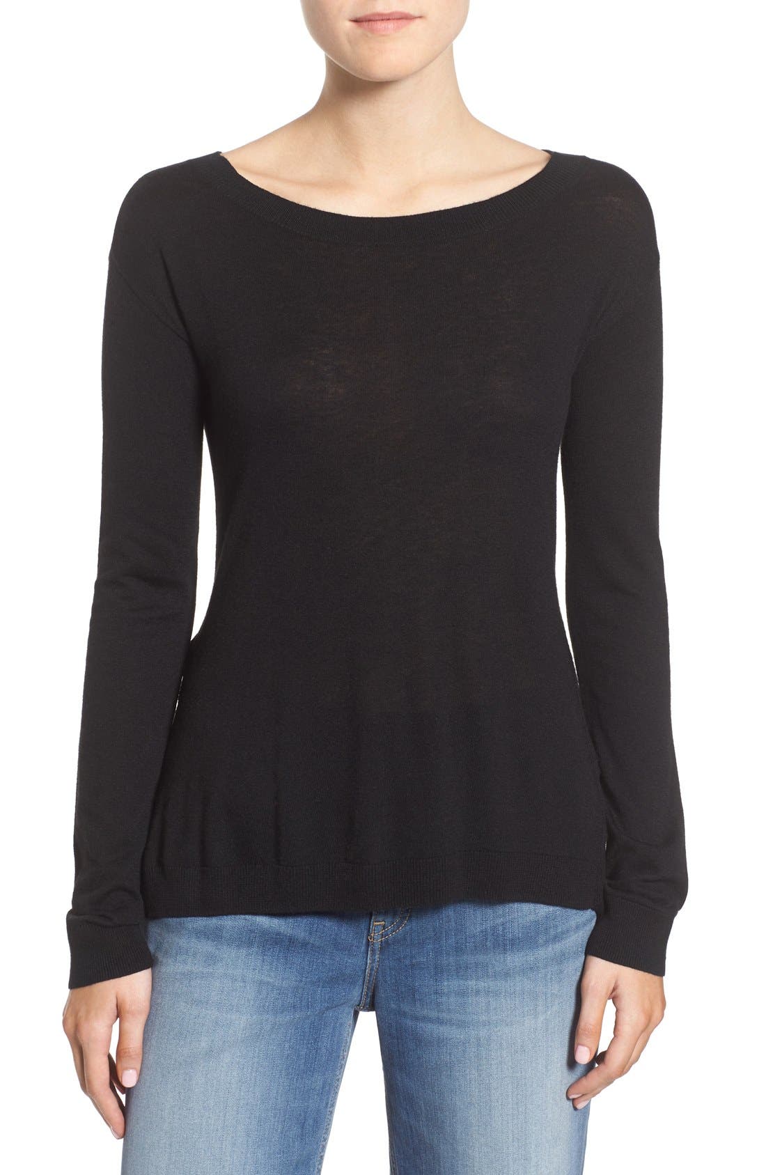 Chelsea28 Ruffle Hem Sweater Nordstrom