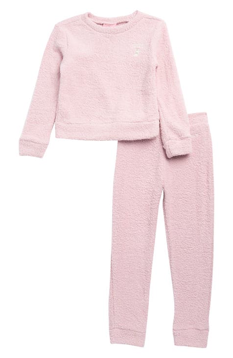 Juicy couture pink black logo pajamas set XL