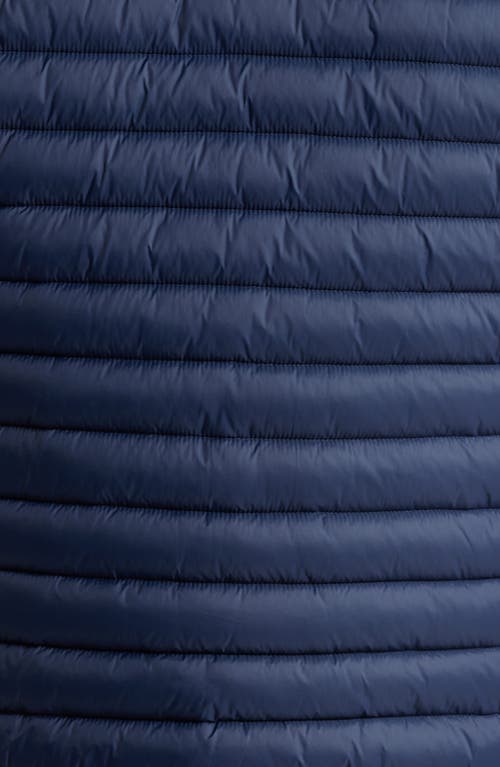 Save The Duck Donald Quilted Hooded Water Resistant Insulated Puffer Jacket In Navy Blue