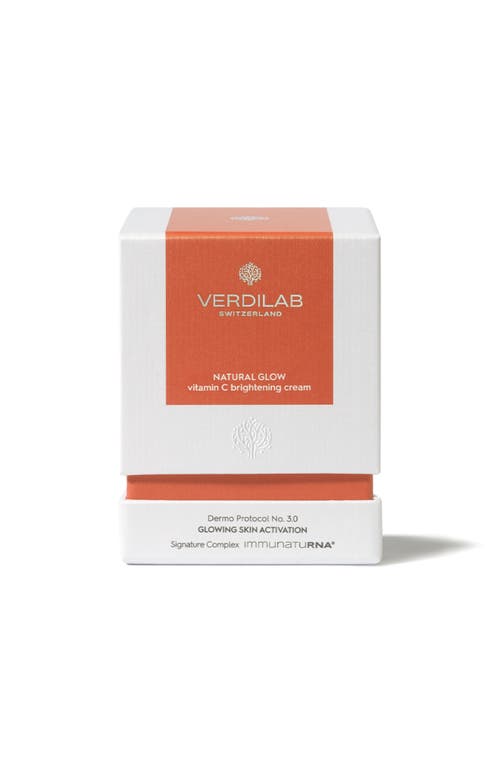 Verdilab Natural Glow Vitamin C Brightening Cream In No Color