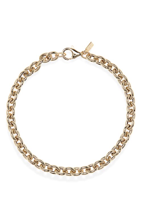 EF Collection Sienna Chain Link Bracelet in Yellow Gold at Nordstrom