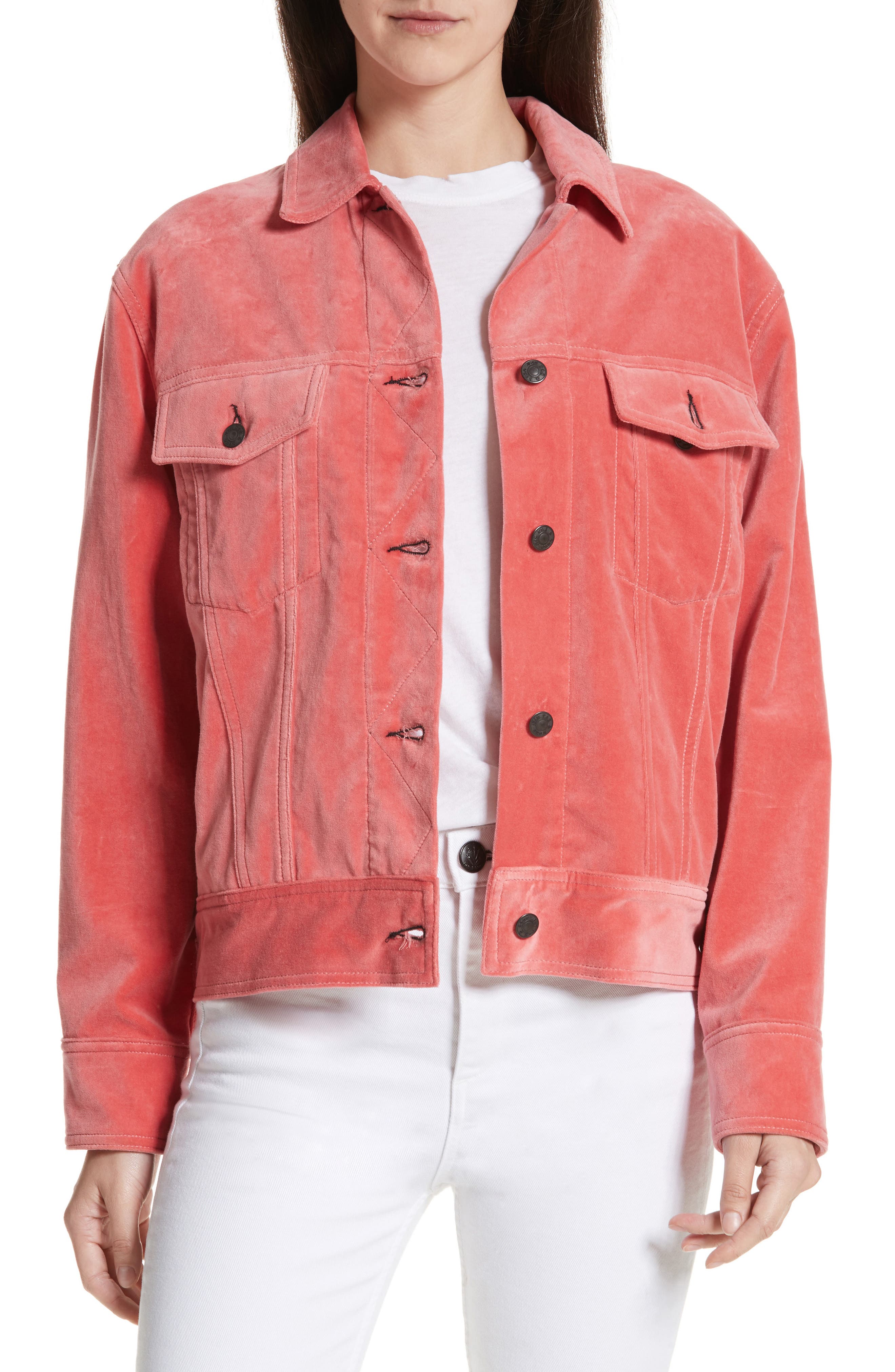 rag & bone/JEAN Oversize Velvet Jacket Nordstrom