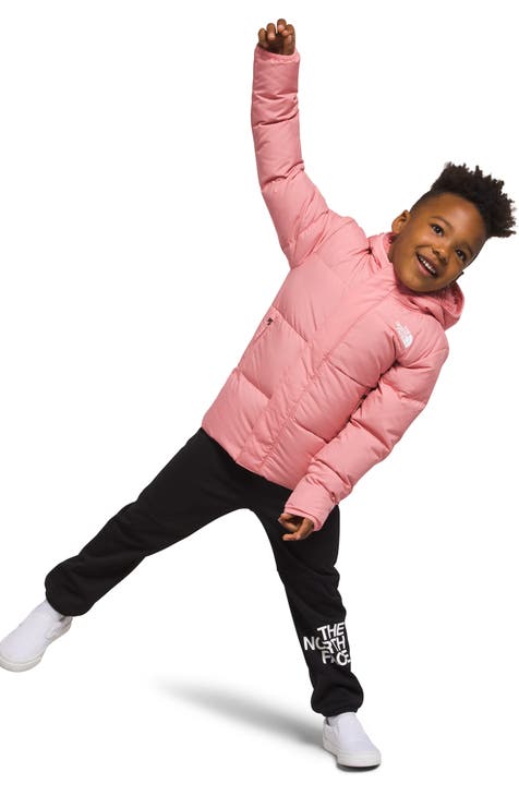 linqin Pink White Check Boys Sherpa Jacket Toddler Boy Fall Jacket