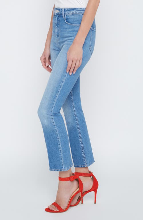 Shop L Agence L'agence Mira Crop Micro Bootcut Jeans In Seneca