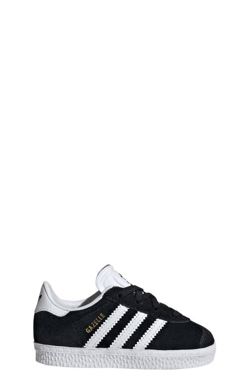 Shop Adidas Originals Adidas Kids' Gazelle Sneaker In Black/white