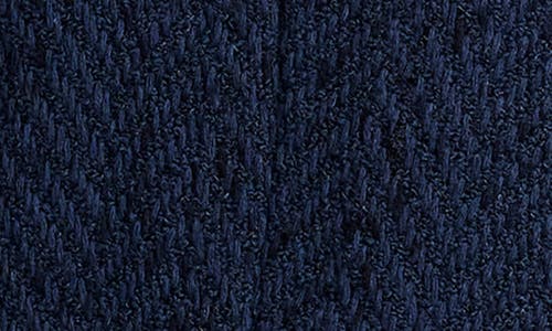 Nic + Zoe Nic+zoe Fringe Mix Knit Jacket In Dark Indigo