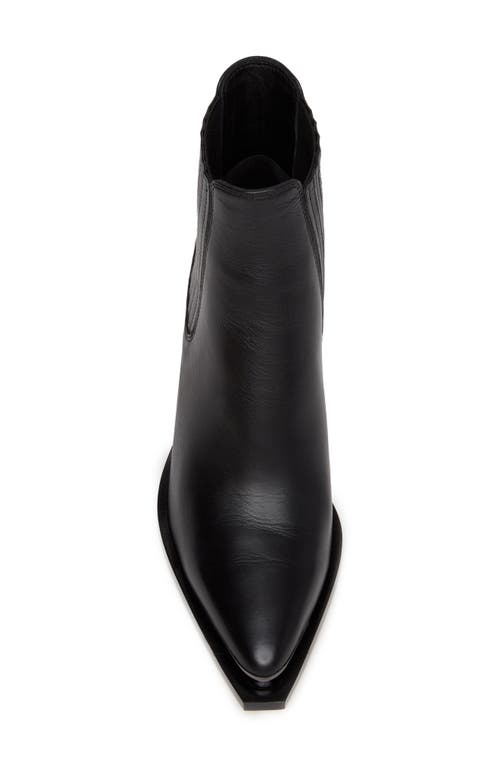 Shop Paige Lyra Pointed Toe Chelsea Boot In Black