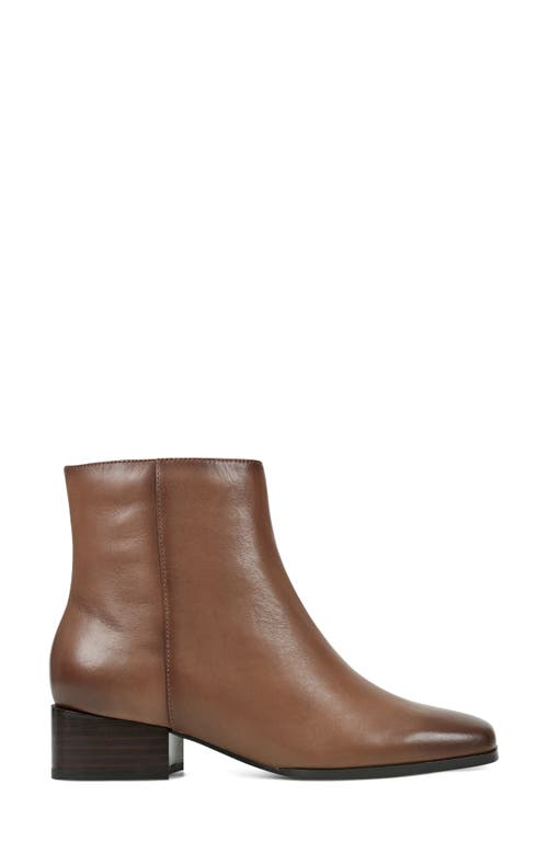Easy Spirit Sidney Womens Zipper Leather Booties In Taupe