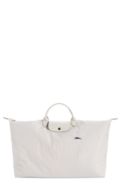 Longchamp Extra Large Le Pliage Club Travel Tote In Chalk