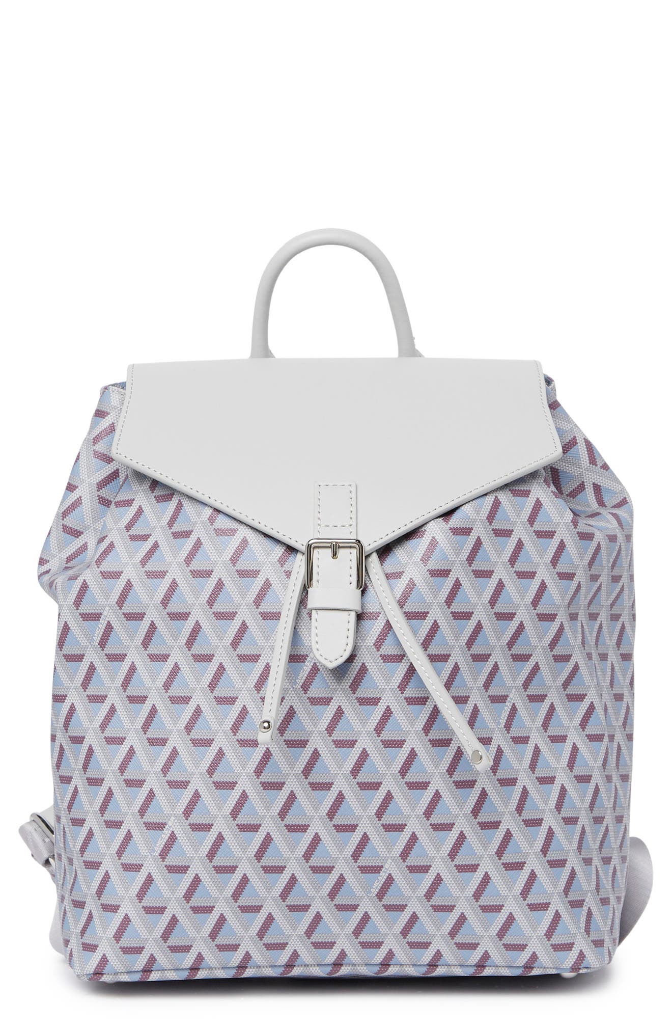 Lancaster Ikon Backpack In Slateblue/pearl Grey | ModeSens display picture 3