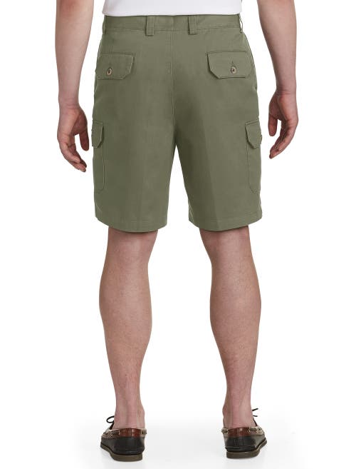 Harbor Bay by DXL Continuous Comfort Cargo Shorts in Olive at Nordstrom, Size 58
